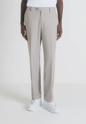 PANTALONES REGULAR STRAIGHT FIT «EVAN» DE MEZCLA DE ALGODÓN Y LYOCELL
